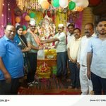 शिव शक्ति गणेश मंडल में गूंजा गणपति बप्पा मोरया का जयघोष, भावपूर्ण माहौल में दी विदाई